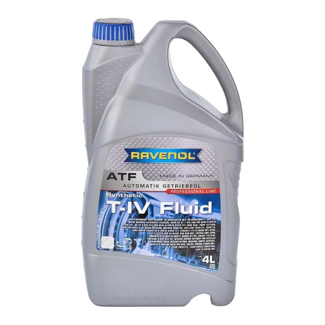 Трансмісійна олива RAVENOL ATF T-IV FLUID 4л