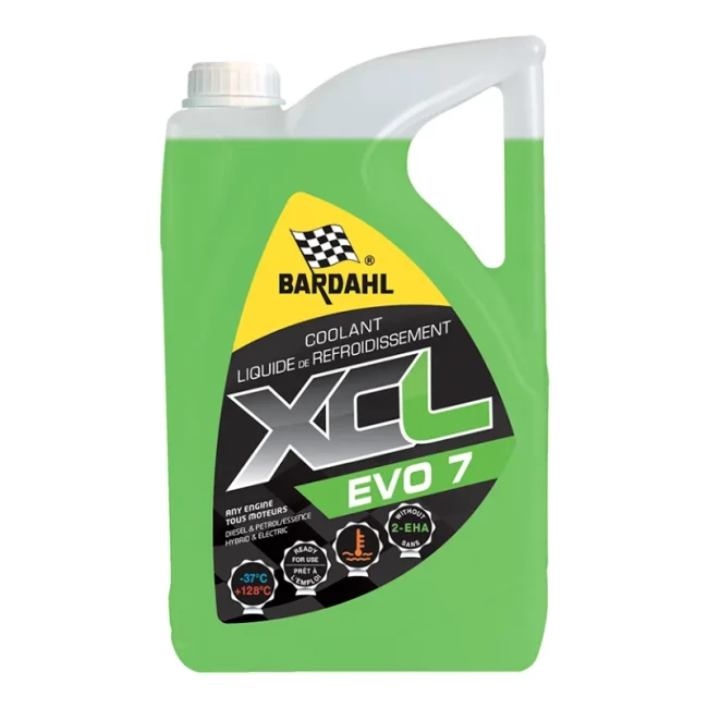 Антифриз BARDAHL XCL EVO 7 -37°C зелений 5л (35603) Антифриз BARDAHL XCL EVO 7 -37°C зелений 5л (35603)