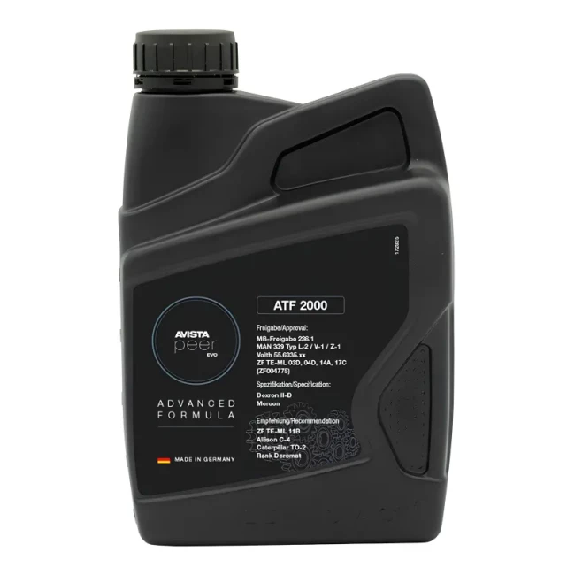 Трансмісійна олива AVISTA peer EVO ATF 2000 1л (150829) Трансмісійна олива AVISTA peer EVO ATF 2000 1л (150829)