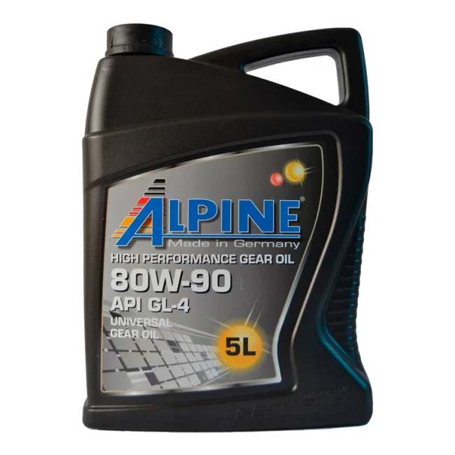 Трансмиссионное масло Alpine Gear Oil GL-5 80W-90 5л (0705-5)