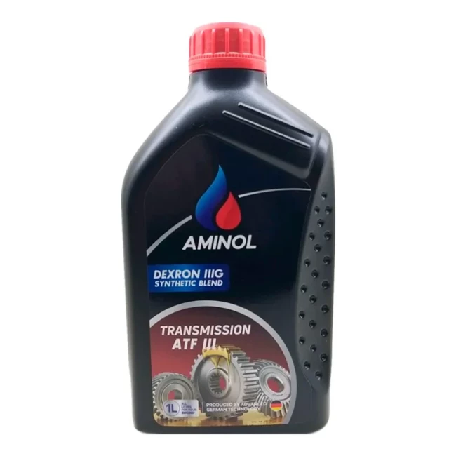 Трансмиссионное масло AMINOL Transmission ATF-III красное 1л (AM148803)
