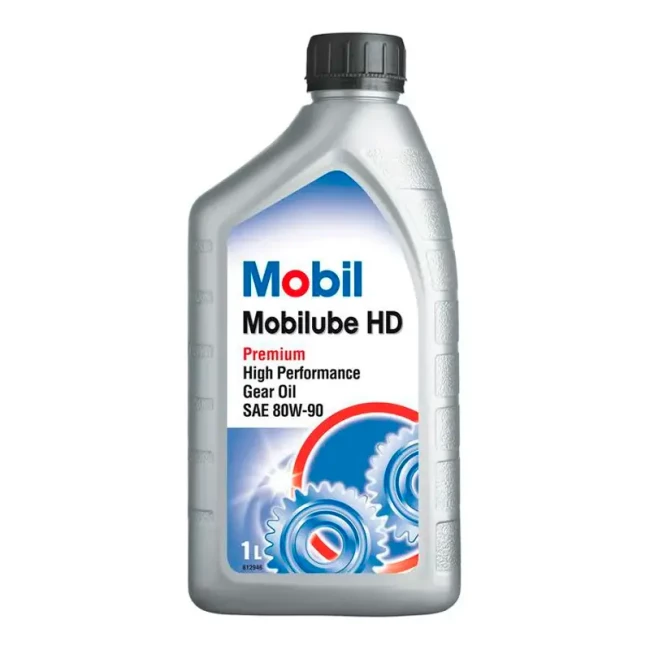 Трансмиссионное масло MOBIL 80W-90 GL-5 1л (142132)
