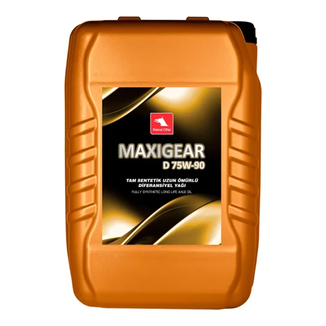 Трансмиссионное масло Petrol Ofisi Maxigear D 75W-90 20,1л (14402-35YG)