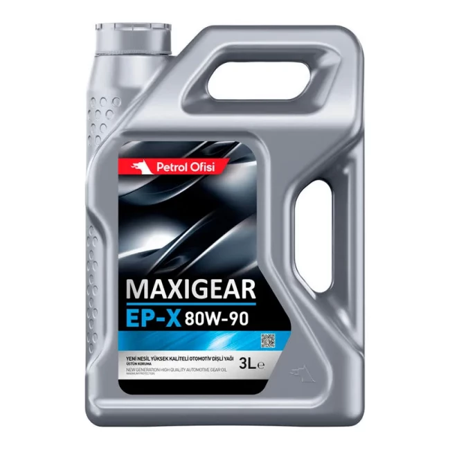 Трансмиссионное масло Petrol Ofisi Maxigear EP-X 80W-90 3л (14405-41YG)