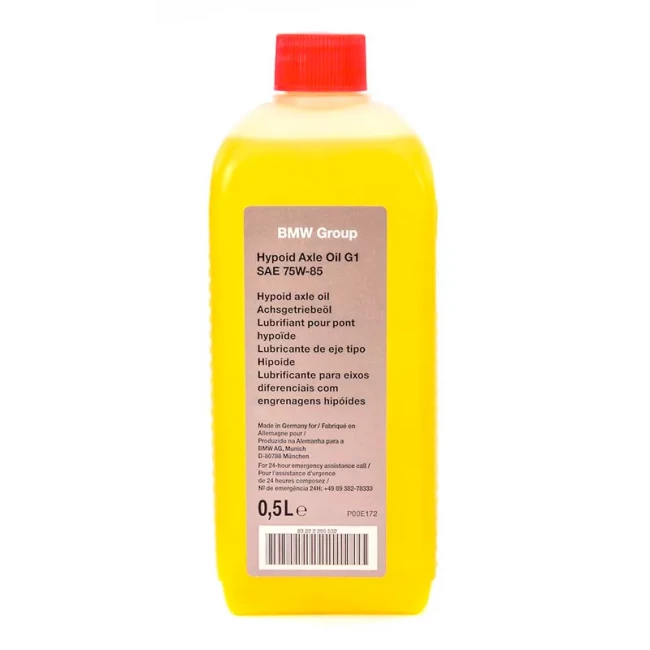 Трансмиссионное масло BMW Hypoid Axle Oil G1 75W-85 0,5л (83222295532) Трансмиссионное масло BMW Hypoid Axle Oil G1 75W-85 0,5л (83222295532)