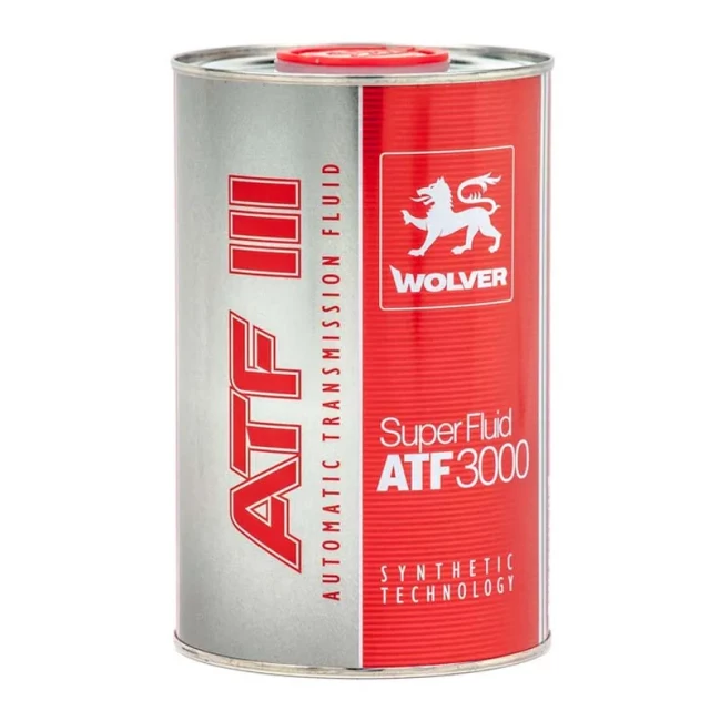 Трансмиссионное масло WOLVER SUPER FLUID ATF 3000 1л (960) (4260360941290)