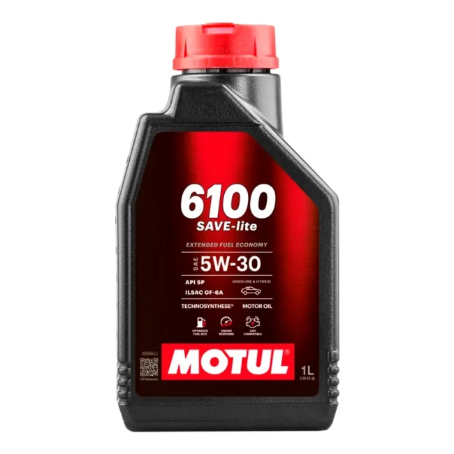 Моторное масло Motul 6100 Save-lite SAE 5W-30 1л (839711/112967)