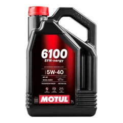 Моторное масло Motul 6100 Syn-nergy SAE 5W-40 5л (368451/112963)