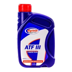 Трансмиссионное масло Агринол A-MATIC PLUS ATF III 1л