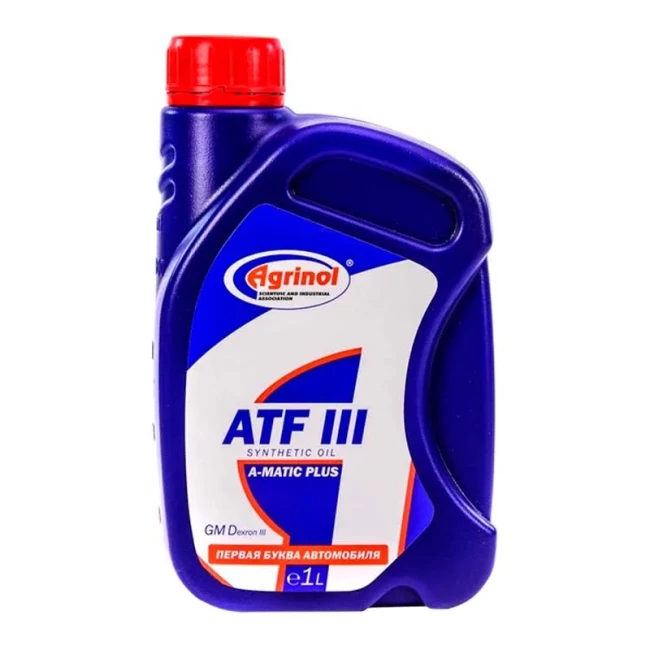 Трансмиссионное масло Агринол A-MATIC PLUS ATF III 1л
