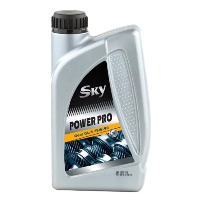 Трансмиссионное масло SKY Power Pro Gear GL-5 75W-90 1л Трансмиссионное масло SKY Power Pro Gear GL-5 75W-90 1л
