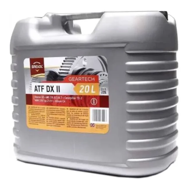 Трансмісійна олива BREXOL ATF DX II 20л