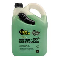 Незамерзающая жидкость Liquid Gold зеленая -20°С 4л (379628)