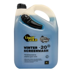 Омыватель стекла Liquid Gold -20°C синий 4л