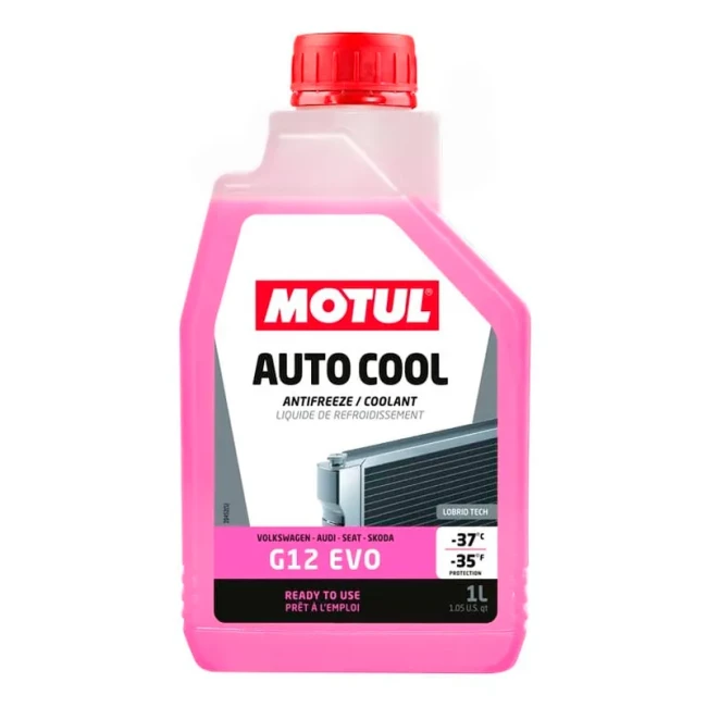 Антифриз Motul AUTO COOL G12 EVO G12 -37°C розовый 1л (820001) Антифриз Motul AUTO COOL G12 EVO G12 -37°C розовый 1л (820001)
