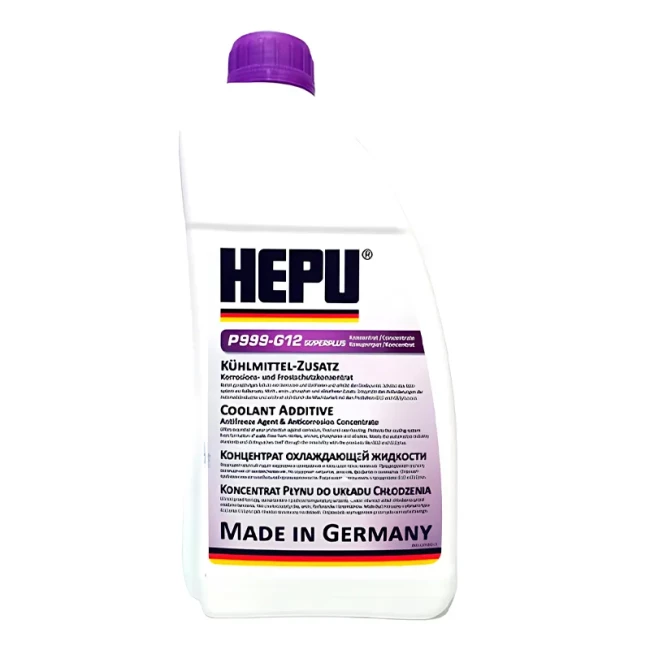 Антифриз концентрат HEPU G12 -38°C +108°С фіолетовий 5л (P999-G12-SUPERPLUS)