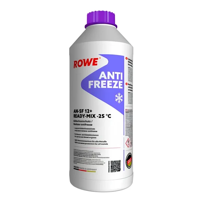 Антифриз ROWE HIGHTEC ANTIFREEZE AN-SF 12+ READY-MIX G12 -25 °C червоний 1,5л (21048-0015-99)
