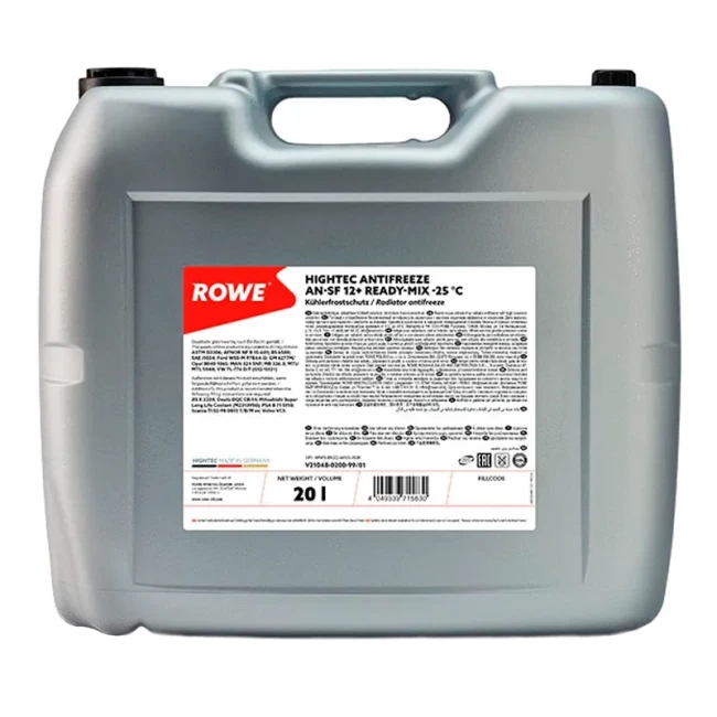 Антифриз ROWE HIGHTEC ANTIFREEZE COOLANT RM G11 -25°C синій 20л (21041-0200-99) Антифриз ROWE HIGHTEC ANTIFREEZE COOLANT RM G11 -25°C синій 20л (21041-0200-99)