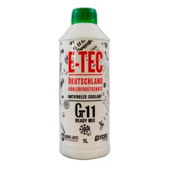 Антифриз E-TEC Gt11 G11 зеленый 1л