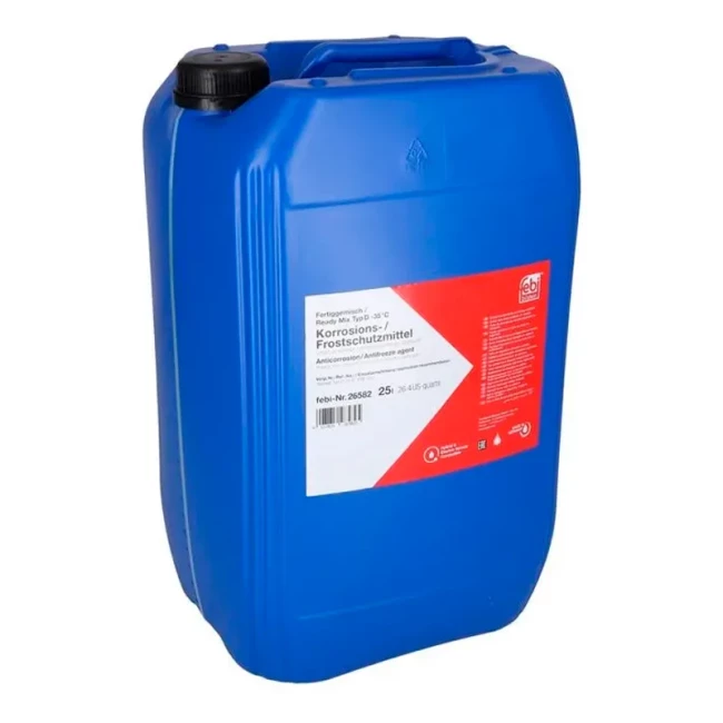 Антифриз FEBI G12 -35 +108°C 25л зеленый (FE26582)