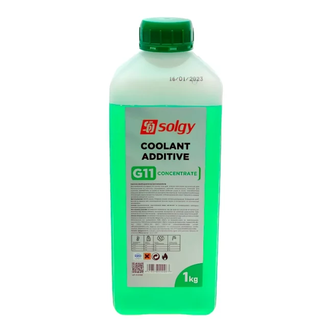 Антифриз SOLGY G11 -80 °C зеленый 1л (503006) Антифриз SOLGY G11 -80 °C зеленый 1л (503006)