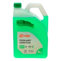 Антифриз SOLGY GREEN G11 зелений 4л (503005)