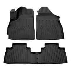 Автоковрики Stingray JETOUR X70 2019-... AT design 2020 3D комплект с 4шт (5065014)