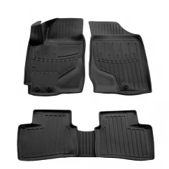 Автоковрики Stingray KIA Cerato II 2008-2012 design 2020 3D комплект с 5шт (5010095)