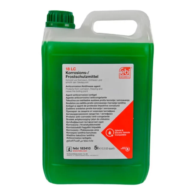 Концентрат охлаждающий FEBI BILSTEIN 18 LC G11 зеленый 5л (183410)