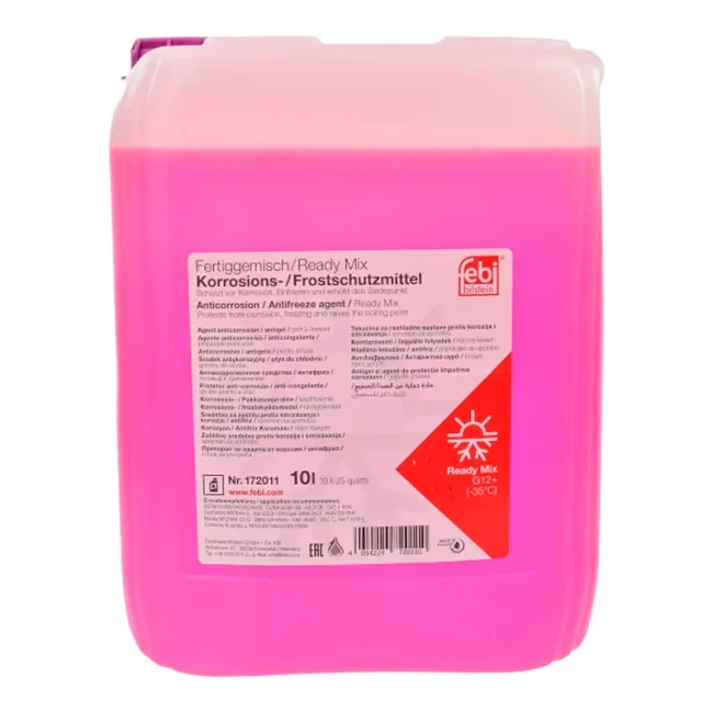 Антифриз FEBI BILSTEIN Ready Mix G12+ -35°C фиолетовый 10л (172011)