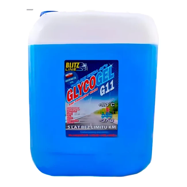 Антифриз Bio Line Poland Glycogel G11 -37°C синий 10л (175523)