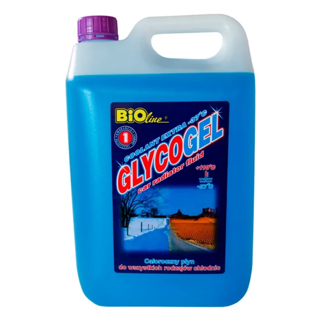 Антифриз Bio Line Poland Glycogel G11 -37°C синий 5л (176447)