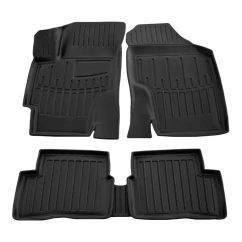 Автоковрики Stingray HYUNDAI Accent MC 2006-2010 / KIA RIO DE 2005-2010 design 2020 3D комплект с 5шт (5009155)