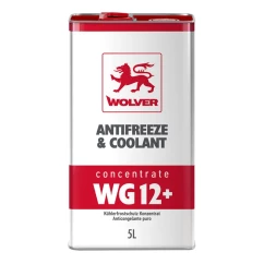 Антифриз Wolver Antifreeze&Coolant Concentrate G12+ красный 5л
