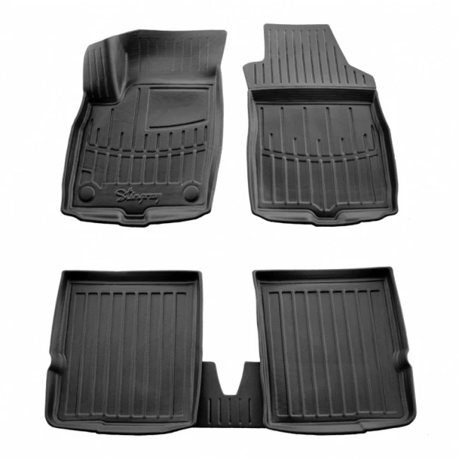 Автоковрики Stingray FIAT Panda ІІ / 169 2003-2012 design 2020 3D комплект с 5шт (5006085)