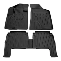 Автоковрики Stingray HYUNDAI Santa Fe II CM 2006-2010 design 2020 3D комплект с 5шт (5009035)