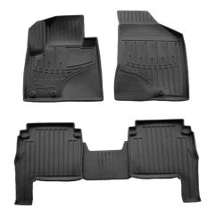 Автоковрики Stingray HYUNDAI Santa Fe II CM 2010-2012 design 2020 3D комплект с 5шт (5009415)