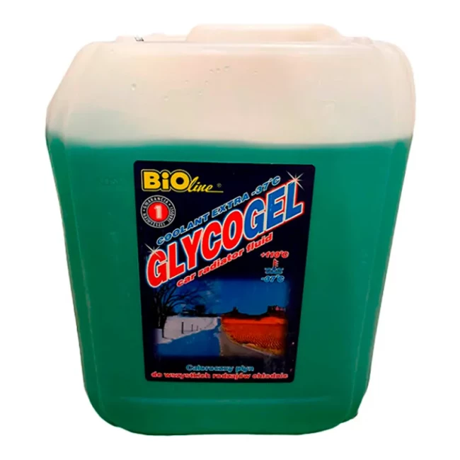 Антифриз Bio Line Poland Glycogel G11 -37°C зеленый 10л (173227) Антифриз Bio Line Poland Glycogel G11 -37°C зеленый 10л (173227)