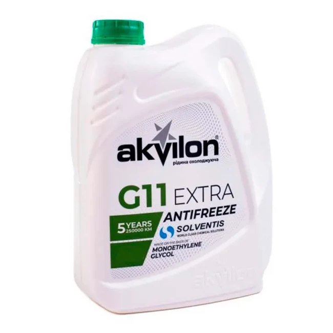 Антифриз AKVILON ANT CONC GR G11 -35°C зеленый 10л