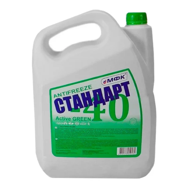 Антифриз МФК Active Green -40" Стандарт G11 -32ºC зелений 5л (43193)