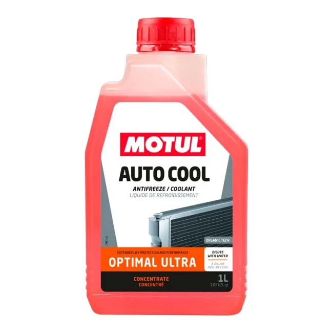 Антифриз Motul Auto Cool Optimal Ultra G12+ -40°C красный 1л