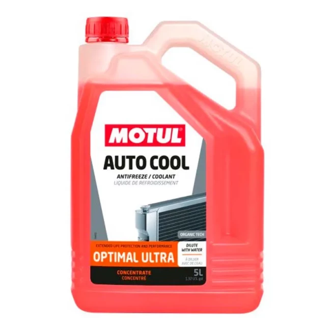 Антифриз MOTUL Auto Cool Optimal Ultra G12 -54°C оранжевый 5л