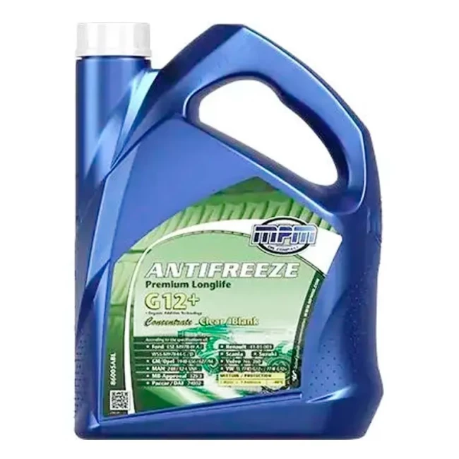 Антифриз MPM Premium Longlife G12+ -40°C 5л (86005ABL) Антифриз MPM Premium Longlife G12+ -40°C 5л (86005ABL)