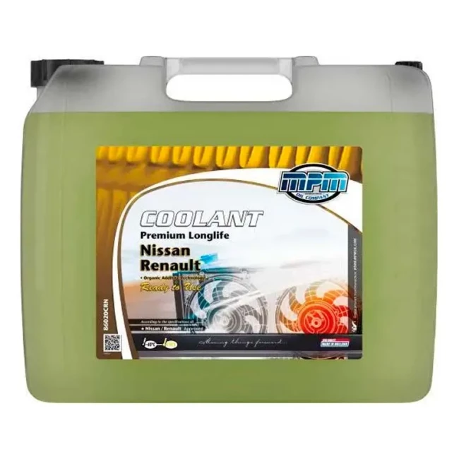 Антифриз MPM -40°C желтый 20л (86020CRN)