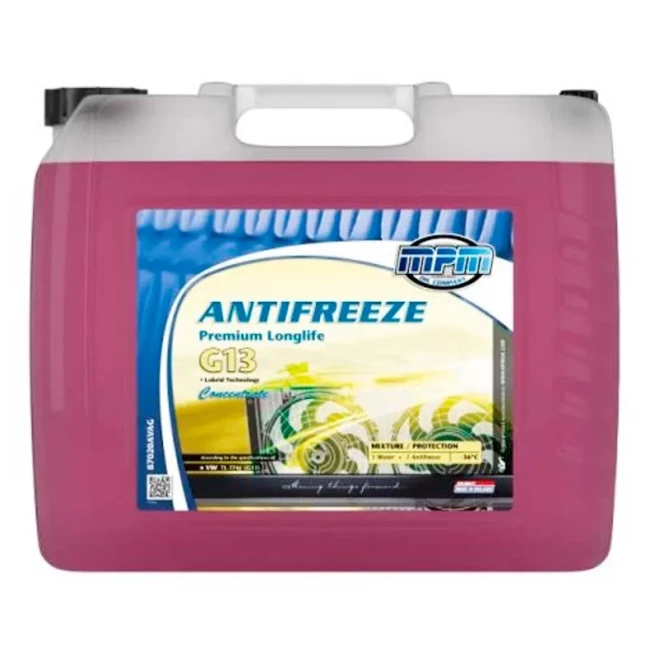 Антифриз Coolant Premium LongLife G13 червоний -36°C 20л (87020AVAG)