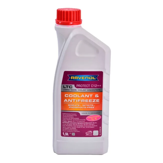 Антифриз Ravenol LTC Protect C12++ фіолетовий 1,5л (RAV LTC C12++ CONC 1,5L)