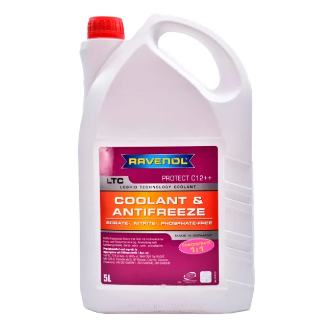 Антифриз Ravenol LTC Protect C12++ фиолетовый 5л (RAV LTC C12++ CONC 5L) Антифриз Ravenol LTC Protect C12++ фиолетовый 5л (RAV LTC C12++ CONC 5L)