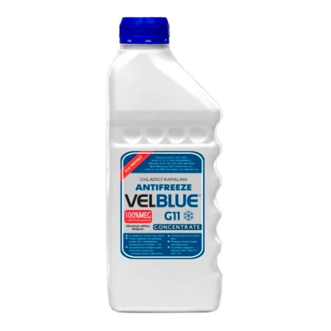 Антифриз Velvana Velblue G11 -38°C синій 1л