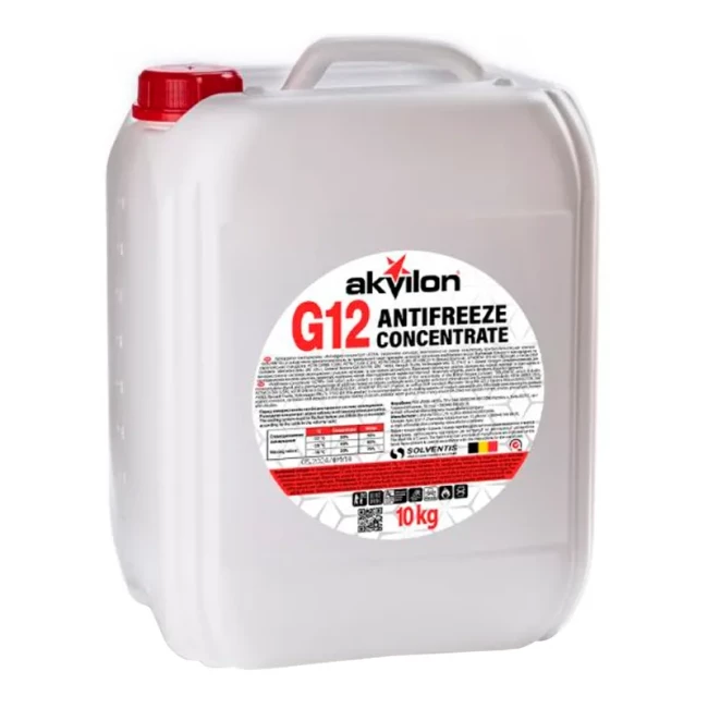 Антифриз AKVILON AKVILON ANT CONC R G12 красный 10кг (AKVILON ANT CONC R 10KG)