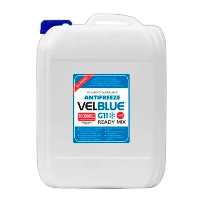 Антифриз Velvana VelBlue RM G11 -40°C синий 20л